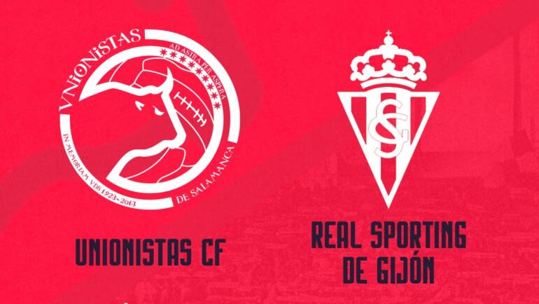 El Real Sporting de Gijón, rival de Unionistas de Salamanca en Copa del Rey
