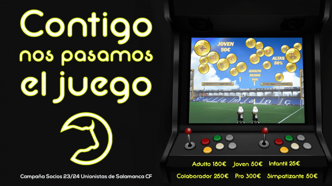 campaña de socios contigo nos pasamos el juego