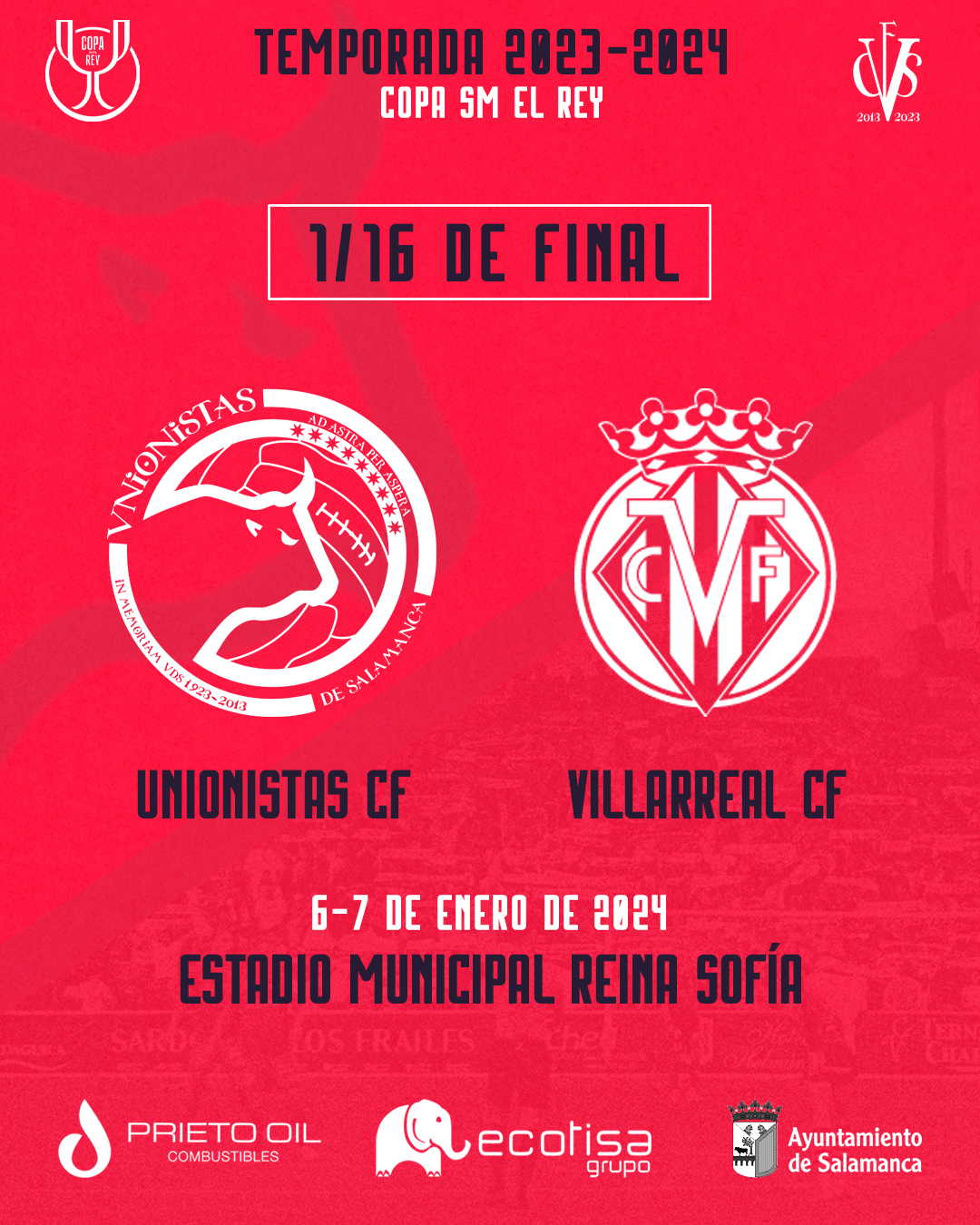 CARTEL PARTIDO VILLARREAL normal