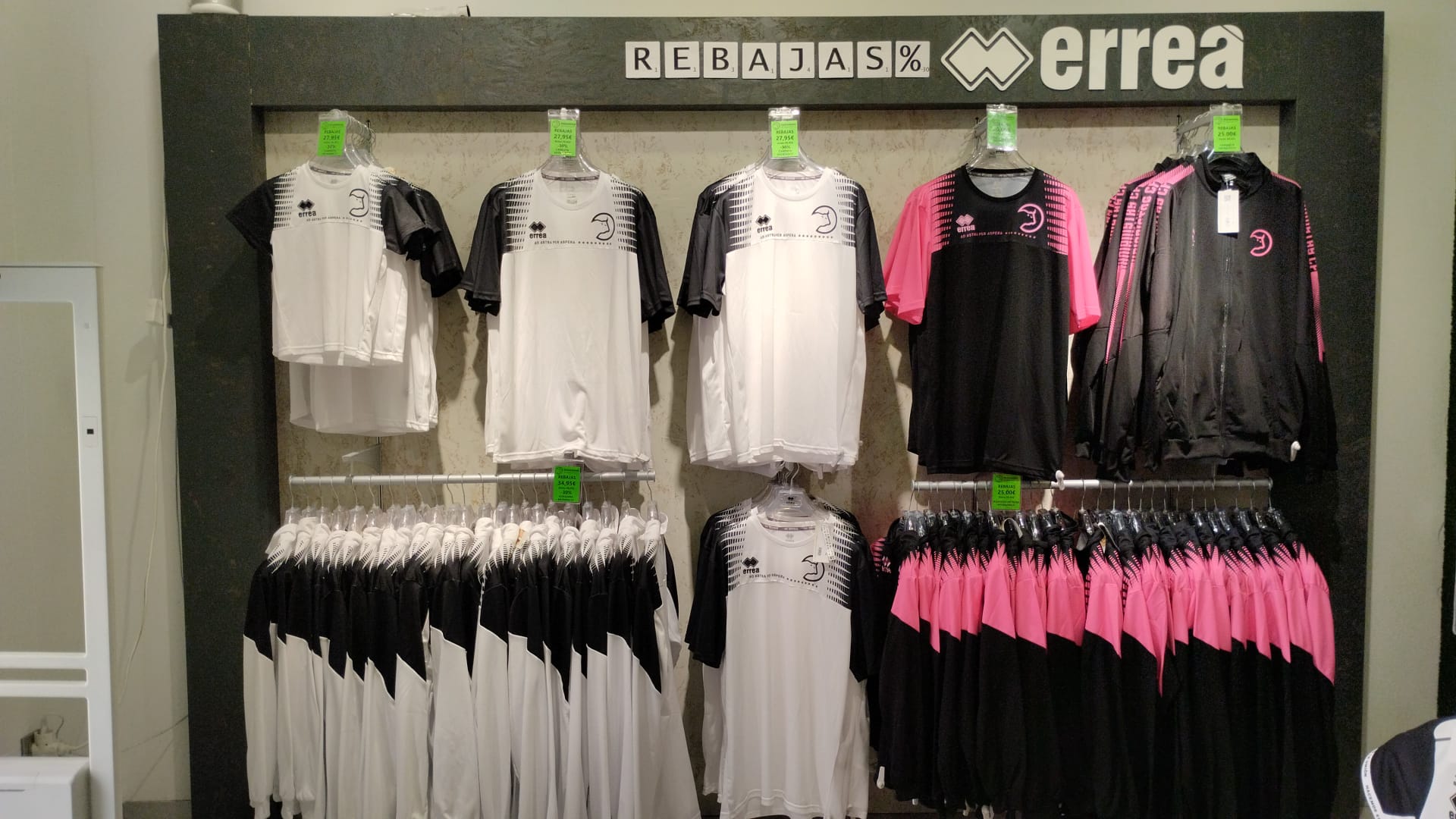 Rebajas tienda