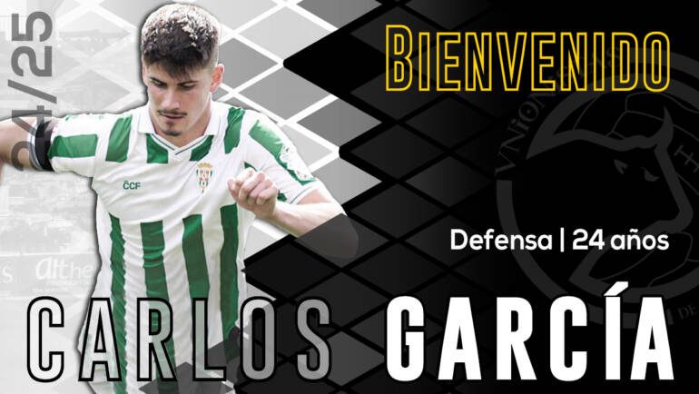 FICHAJE | Carlos García, 17ª pieza de la plantilla