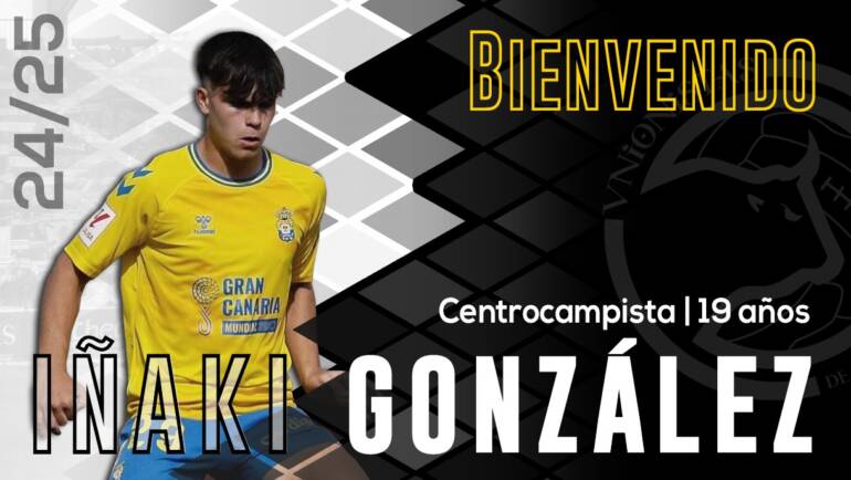 FICHAJE | El mediocentro Iñaki González, cedido por la UD Las Palmas, refuerza la plantilla