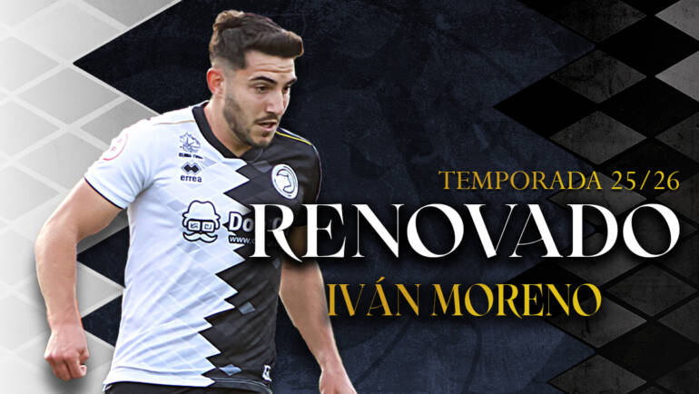 PLANTILLA | Iván Moreno vestirá de blanquinegro una temporada más