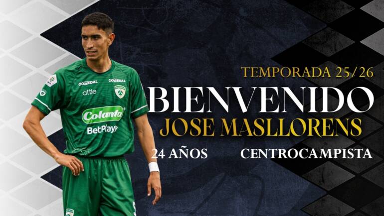 Jose Masllorens llega en calidad de cedido hasta final de temporada